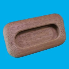 Wooden Oak Recessed Pull Handle 102mm, Cabinet Drawer, Kitchen Cupboard, Door