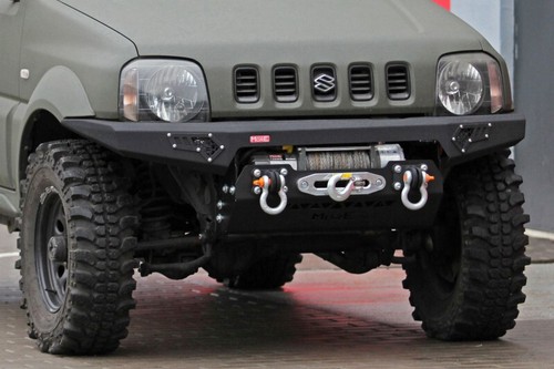 Custom front steel bumper - front,