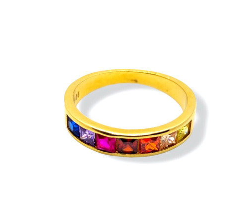 Sterling silver 925 ring - sterling, ring,multi
