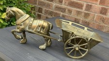 Heavy solid brass - solid, horse