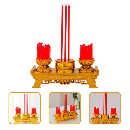 Retro chinese candle - chinese, lamp