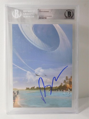 Gareth edwards signed photo - signed,