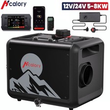 Upgraded TB-MAX 7.5L Diesel Air Heater 8KW 240V 12V/24V Bluetooth for RV Camper