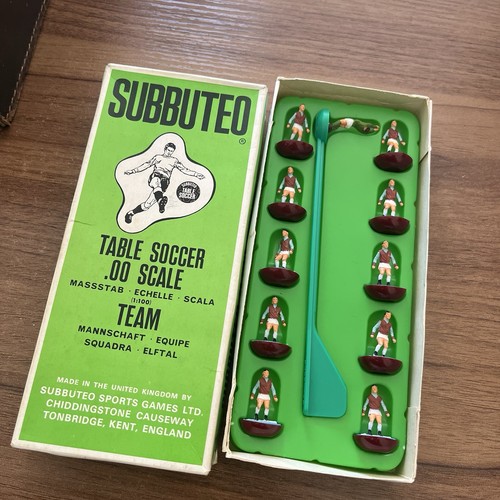 Subbuteo vintage aston - aston, villa