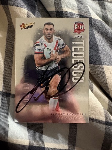 Signed james tedesco sydney - james,