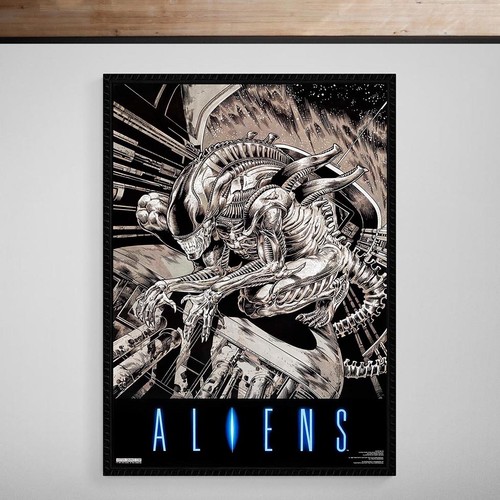 Aliens 1986 poster giclée - aliens,