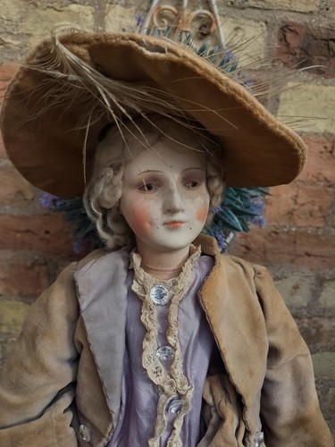 French antique boudoir doll - doll, 30