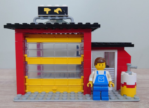 Lego town 6369 - lego, garage