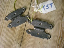 PAIR OF ANTIQUE BRASS H/HINGES