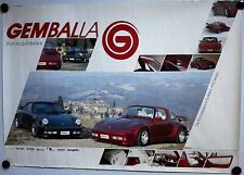 Original Vintage Gemballa Porsche Poster - Rare