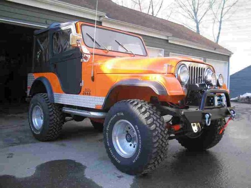 Print 1976 jeep - a4,