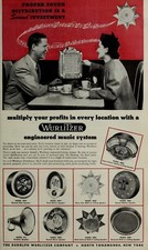 1947 Vintage Table Juke Box -