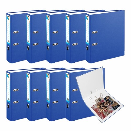 Blue lever arch files - lever,