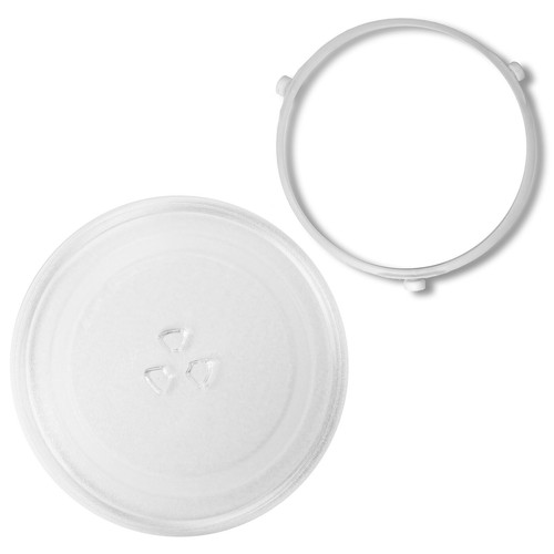 Microwave plate ring for - +,