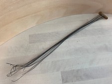 12-Strand Coiled Spring SNARE DRUM WIRES w Butt Plate Vulcanized Tab 1920s Vtg