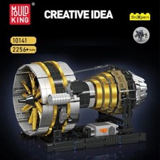 Mould King  Aircraft jet engine Model  aeroplane Li-ion powered Building Blocks