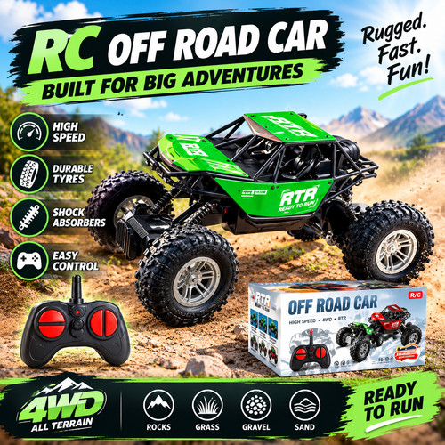 Monster truck off road - road, 4wd