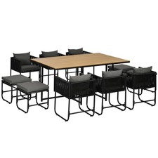 Outsunny Rattan Dining Set