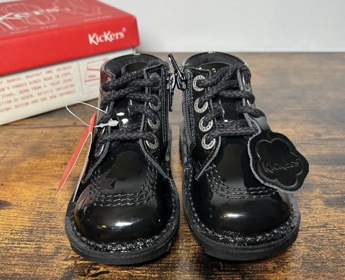 Kickers school shoes black - shoes, uk