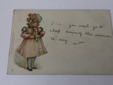 Vintage Card Postcard Cute