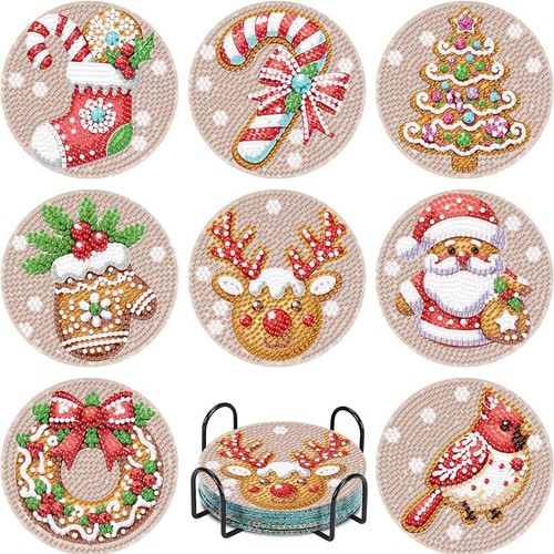 Christmas diamond art - 8x,