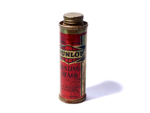 Antique vintage tin dunlop - /,