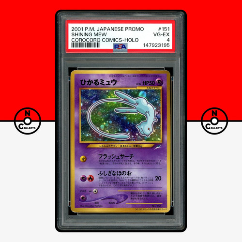 Pokemon psa shining - psa, mew
