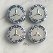 4x Mercedes Benz Blue Alloy