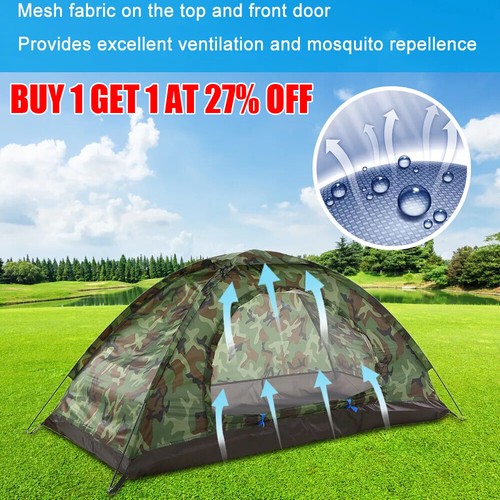 Pop hiking tent - up, 1-2