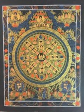 Wall hanging tibetan - tibetan, thangka
