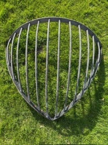 Antique cast iron corner - antique,