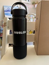 RARE ROBLOX water bottle black new 