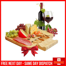 Bamboo Cheese Board Gift Set