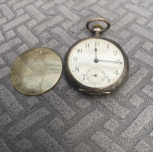 Antique pocket watch - pocket, sterling
