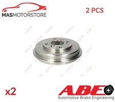 BRAKE DRUM PAIR SET REAR ABE
