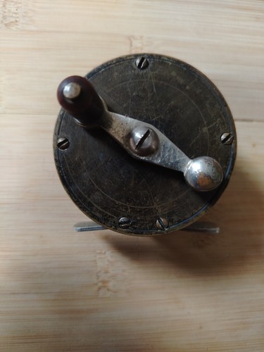 Antique brass fly fishing - brass, reel