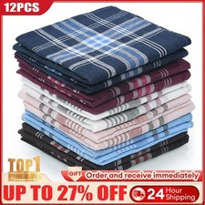 Men's Handkerchiefs - 12 Pack
