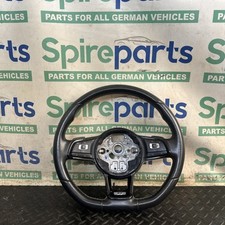 2014-2017 VW GOLF R GENUINE FLAT BOTTOM STEERING WHEEL WITH PADDLES