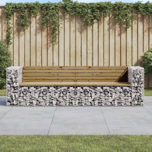 Garden bench solid pine - bench,