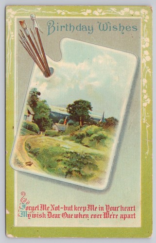 Vintage birthday wishes - vintage,