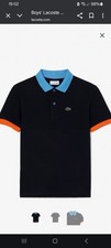 Boys Lacoste Contrast Colour
