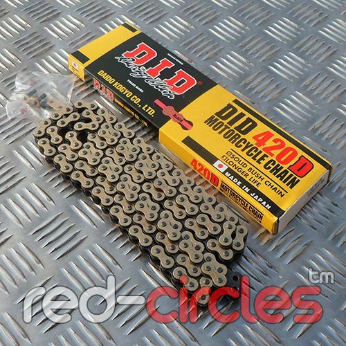 Gold pit bike chain - chain,