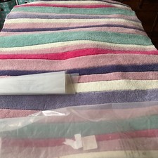 NEXT BRAND NEW MULTI STRIPE RUG-SEALED-BUYER COLLECT-120x80cm.