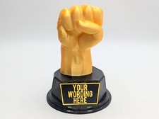 Personalised Fist Trophy /
