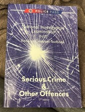 Serious Crime & Other Offences 17th Edition NiE Police Pass Crammer Textbook