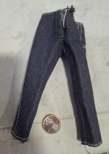 Dragon scale jean pants - jean,