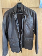 Men's Leather Jacket Brown