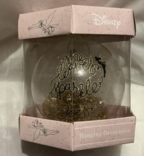Disney Tinkerbell Christmas Ornament Bauble Boxed Primark  New 