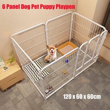 6 Panel Dog Pen Pet Puppy