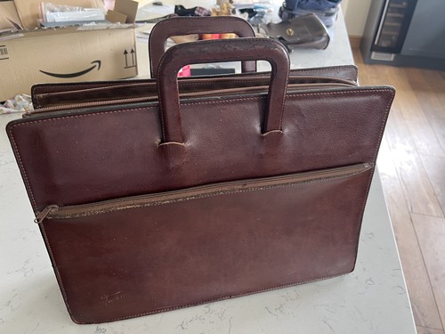 Texier leather briefcase - texier,